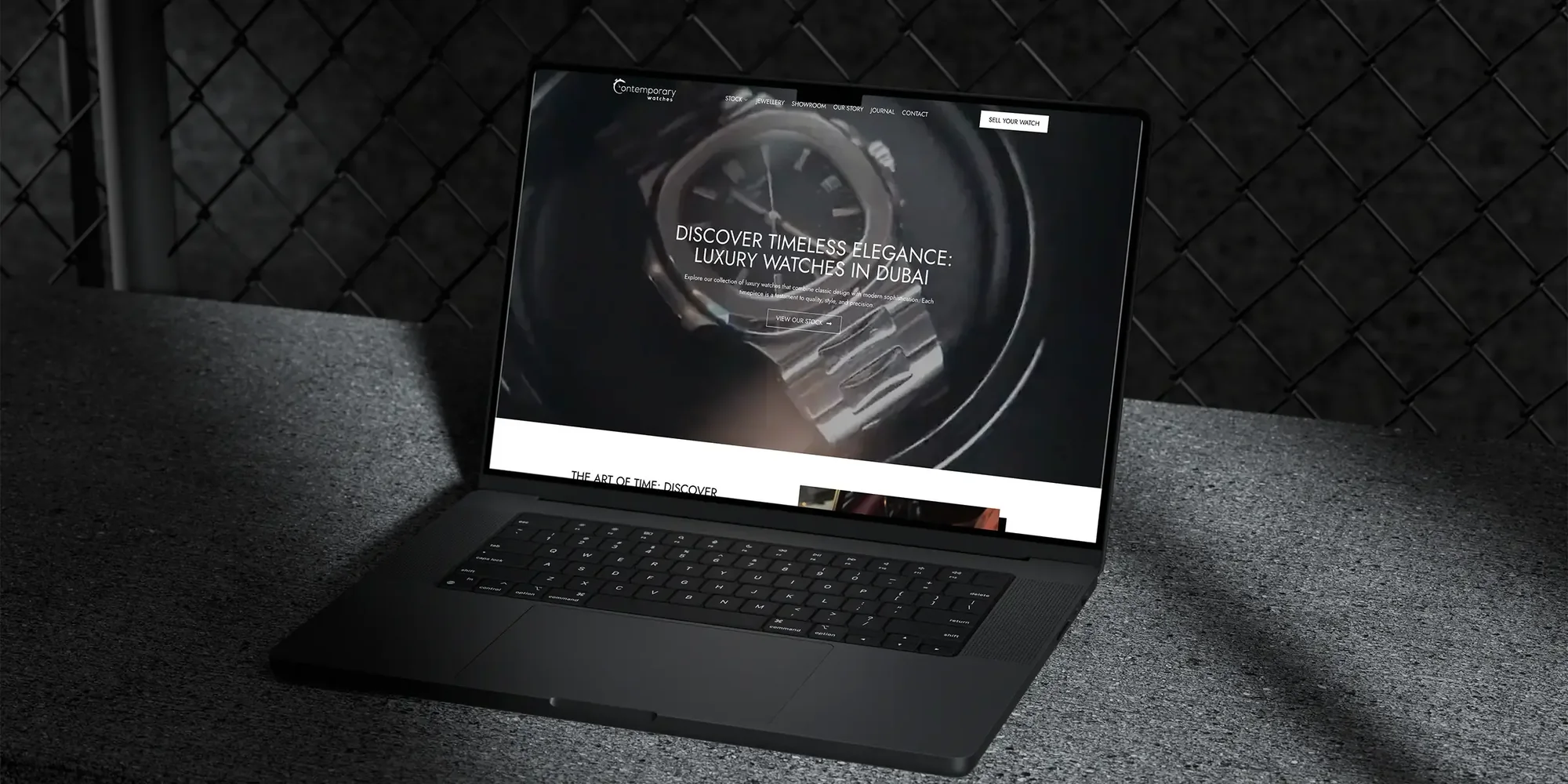 Contemporary Watches case study challenge visual