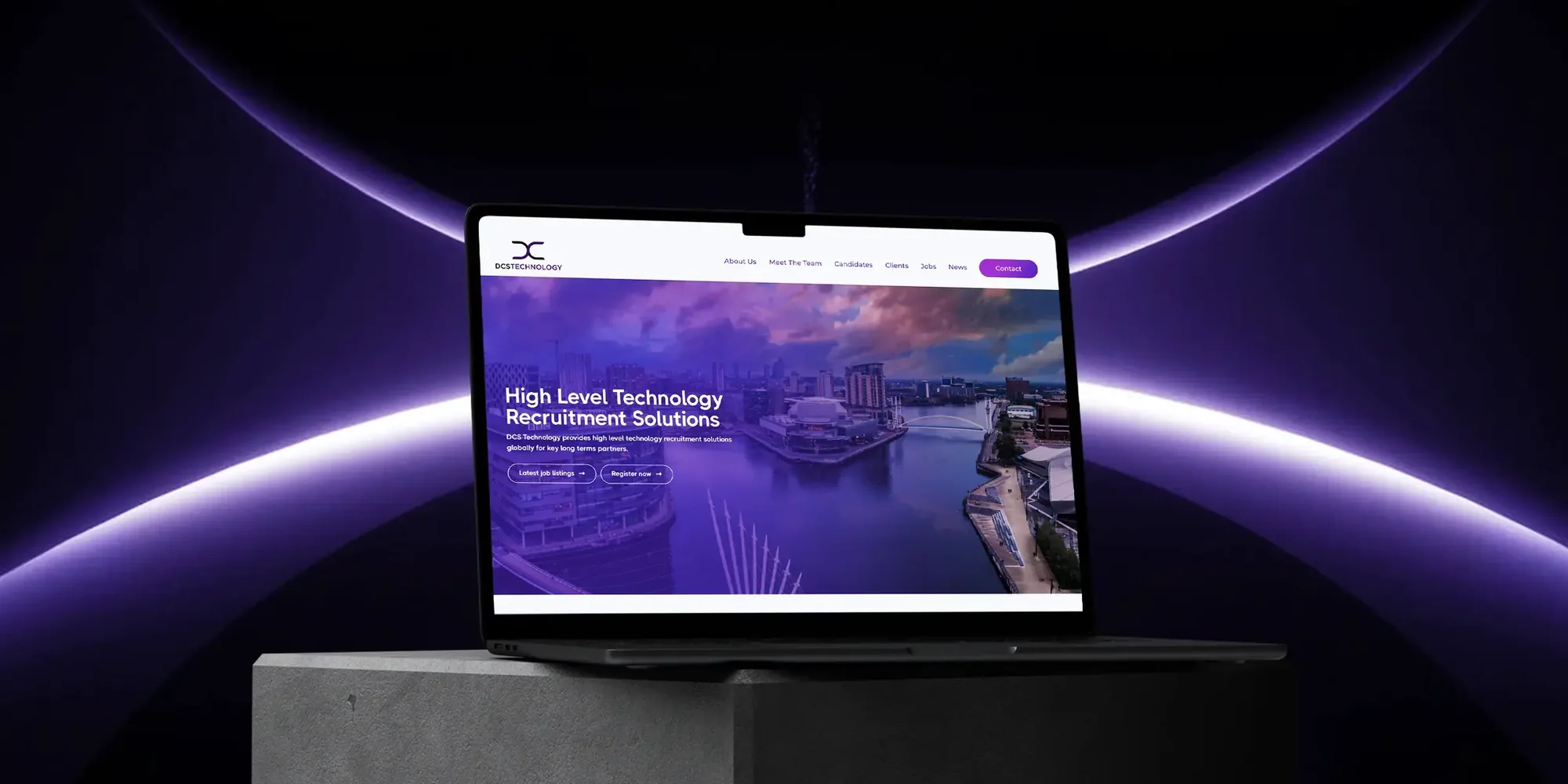 DCS Technology case study challenge visual