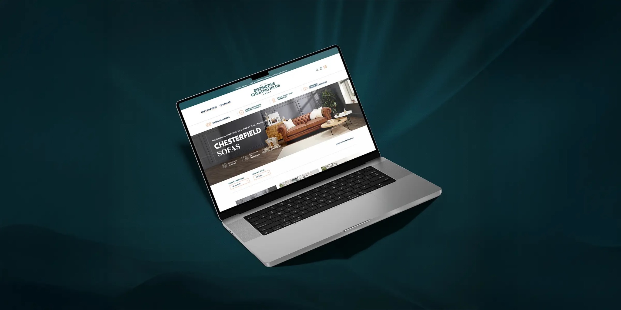 Distinctive Chesterfields case study challenge visual