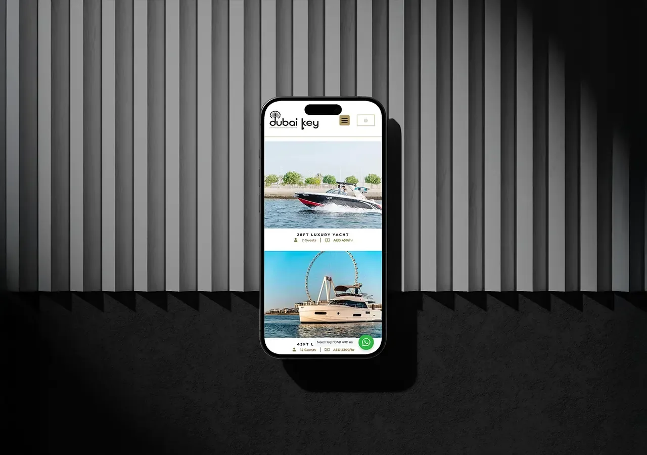Dubai Key case study challenge visual