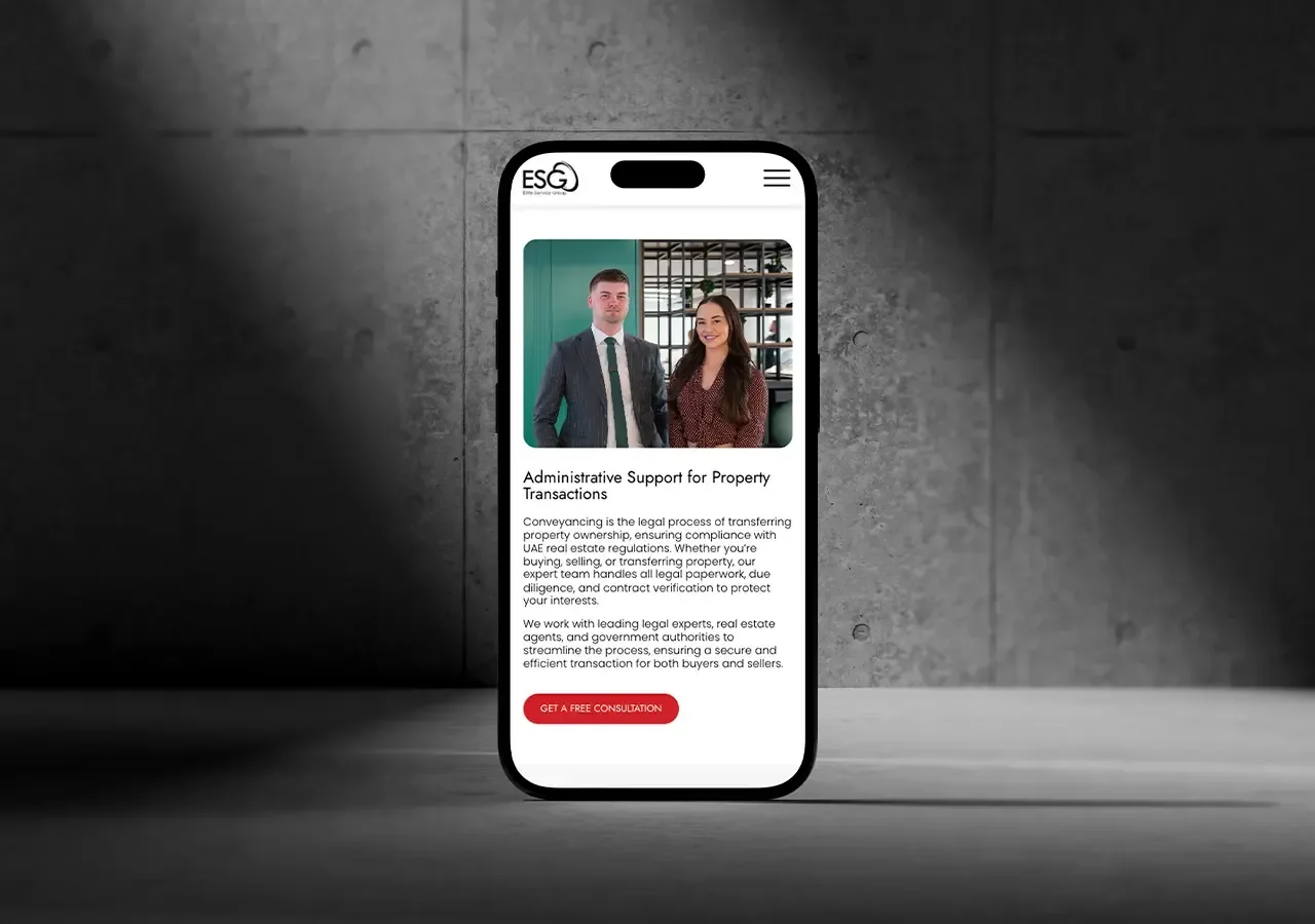Elite Services Group case study approach visual