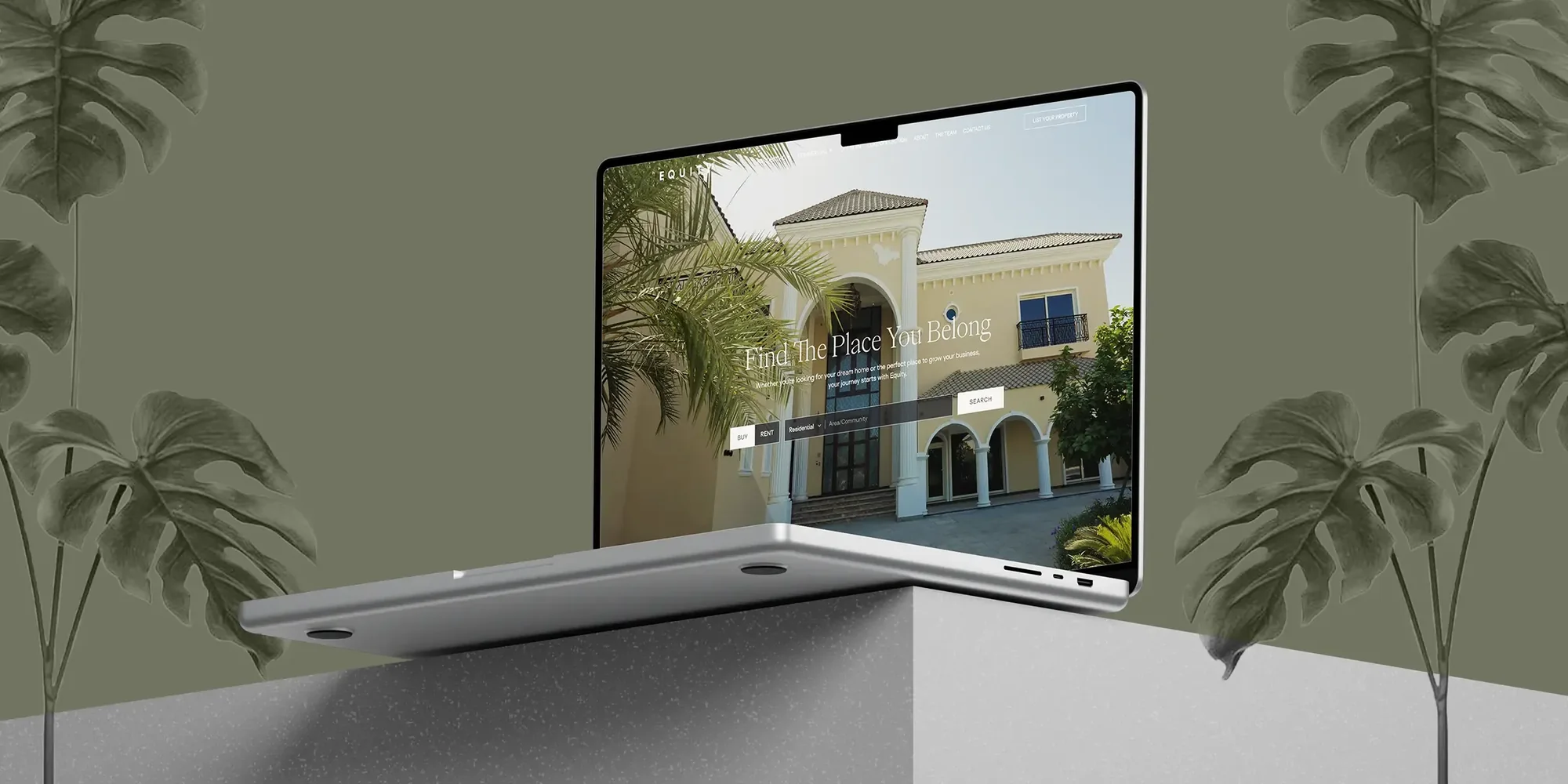 Equity Real Estate case study challenge visual
