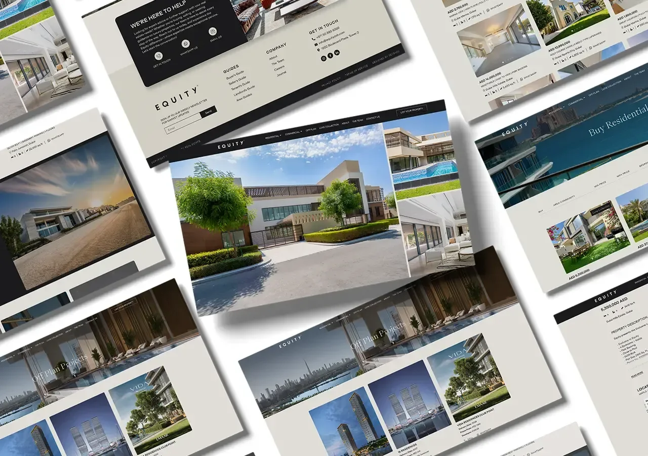 Equity Real Estate case study outcome visual