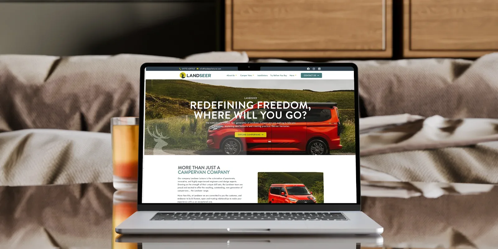 Landseer Leisure case study challenge visual
