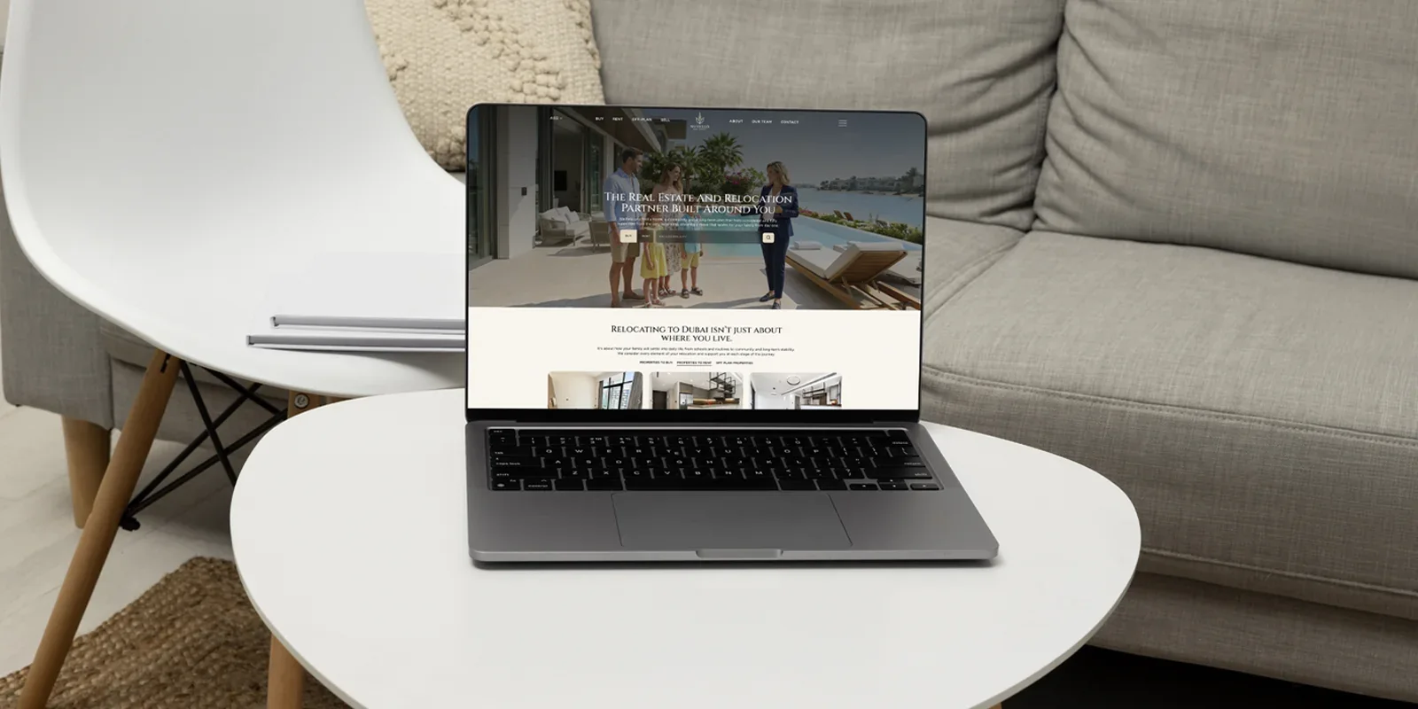 Nuvello Real Estate case study challenge visual