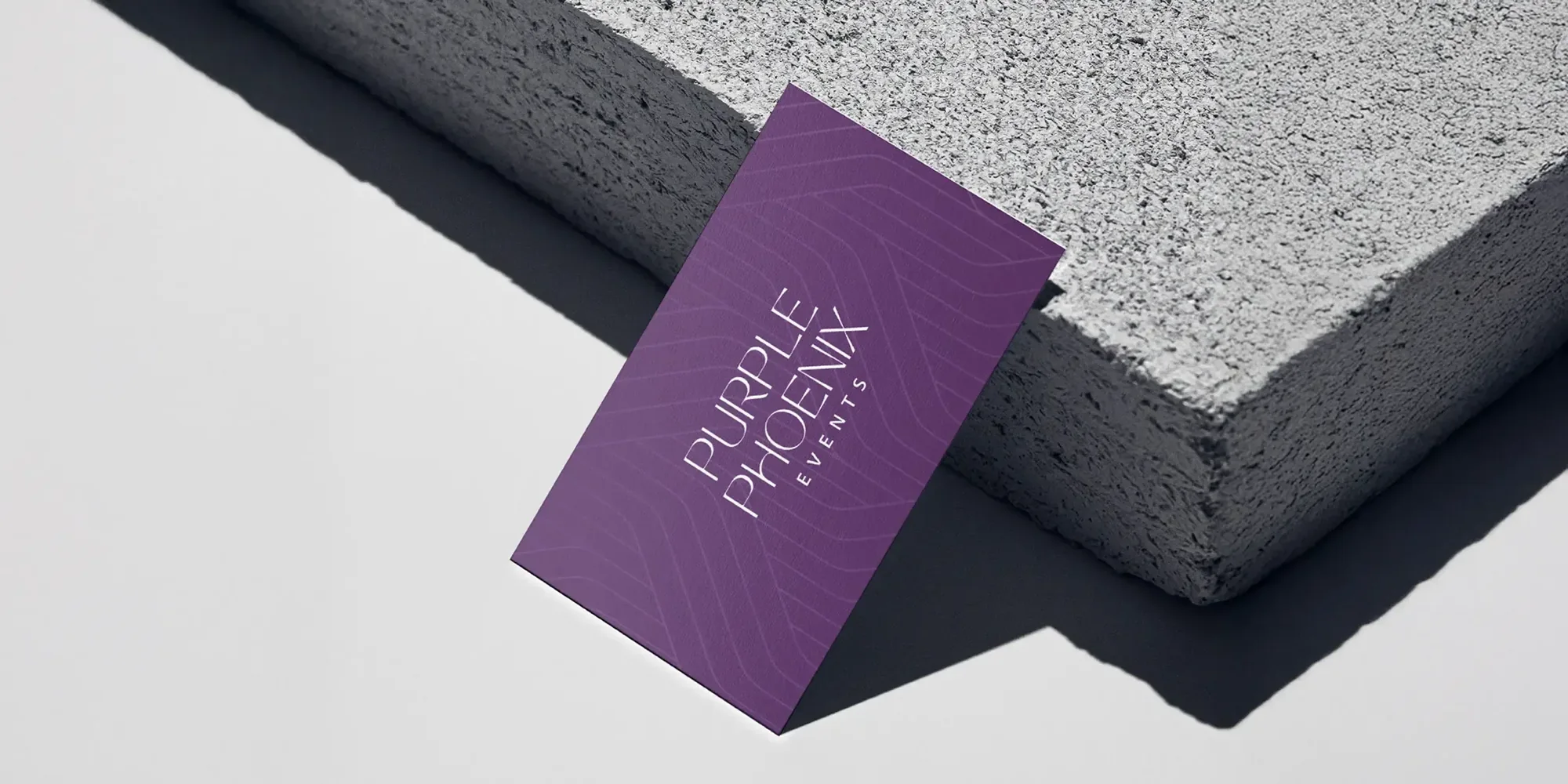 Purple Phoenix Events case study visual for Website Design & Development