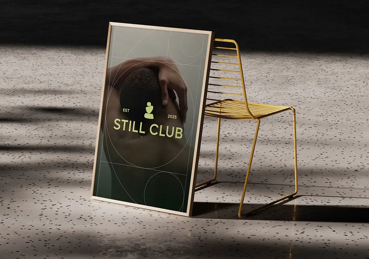 Still Club case study visual for Brand Position
