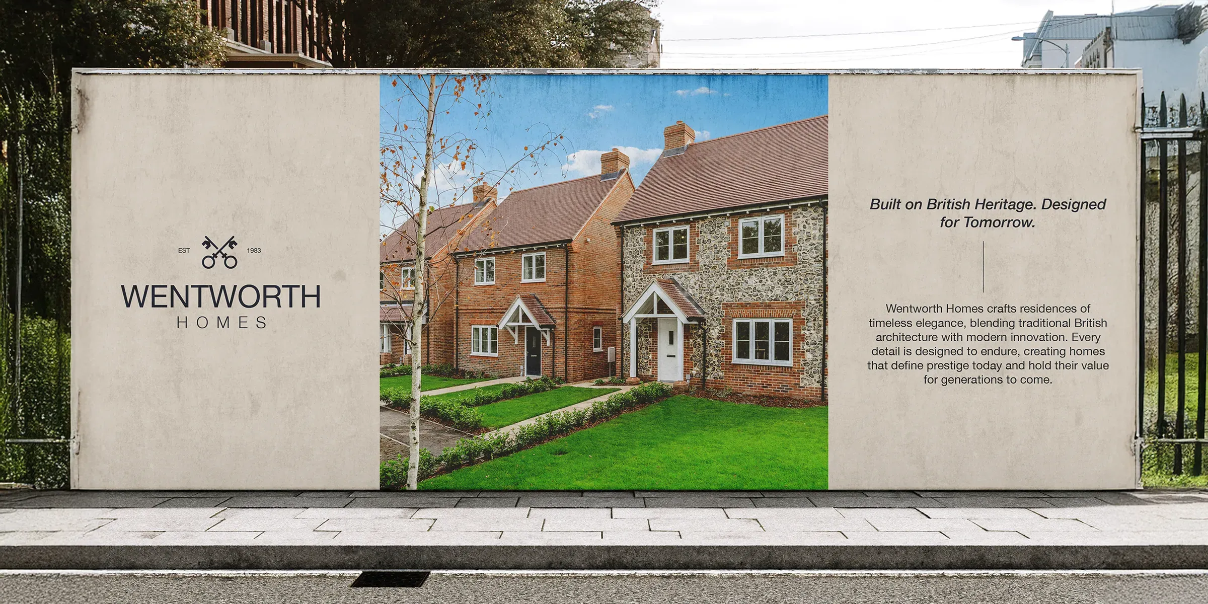 Wentworth Homes case study challenge visual